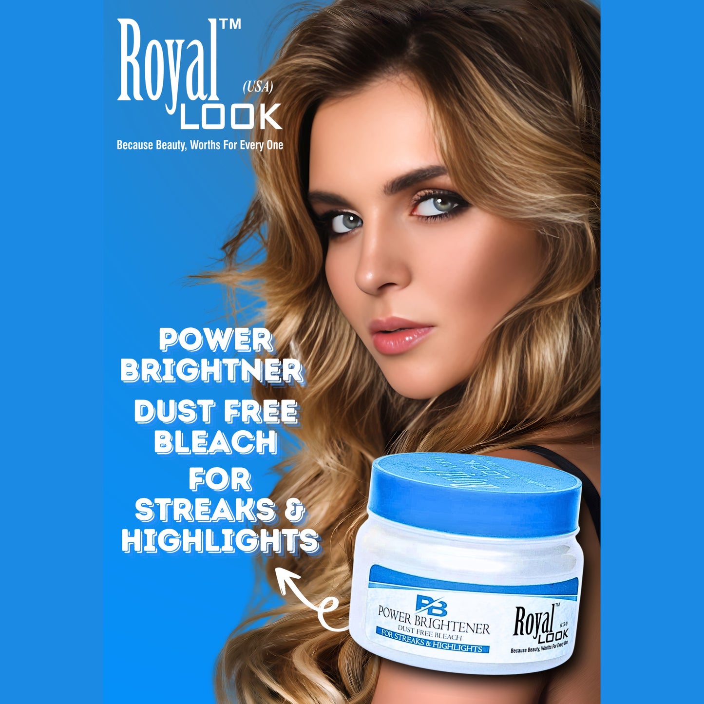 Royal Look Power Brightener Bleach