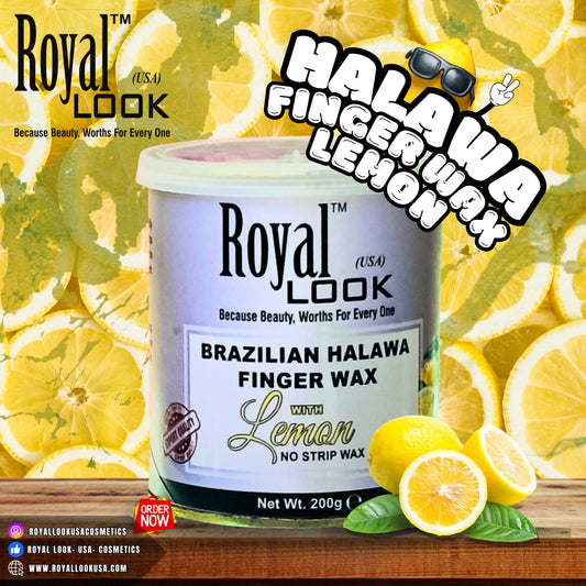 Royal Look Halawa Finger Wax (Lemon)