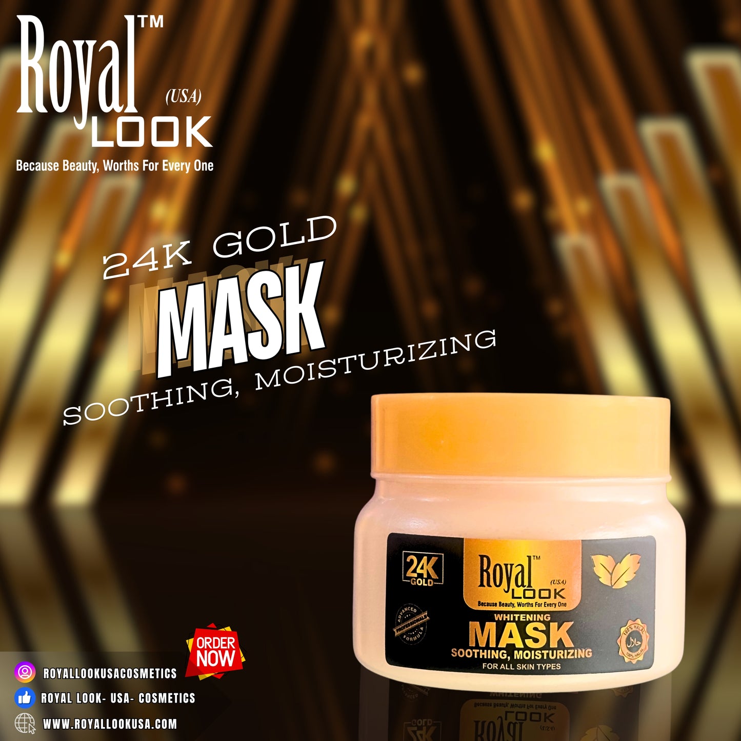 Royal Look 24k Gold Mask