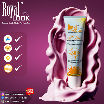 Royal Look Refreshing Waterproof Sun Block | SPF 90